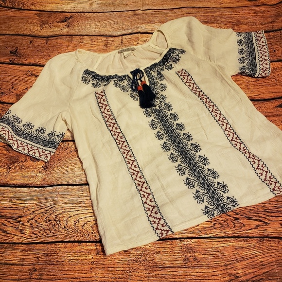 Lucky Brand Tops - Lucky Brand Tassel Shirt